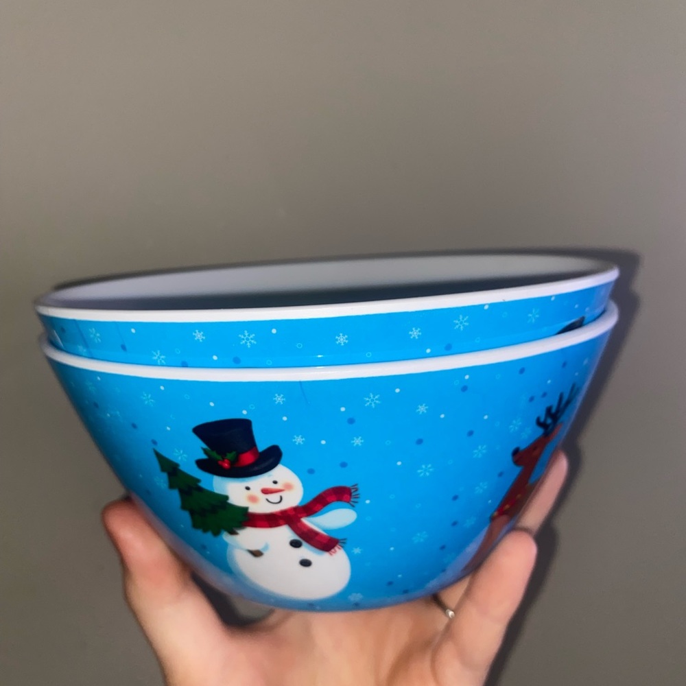Brand New Christmas Bowls (Set of 2)